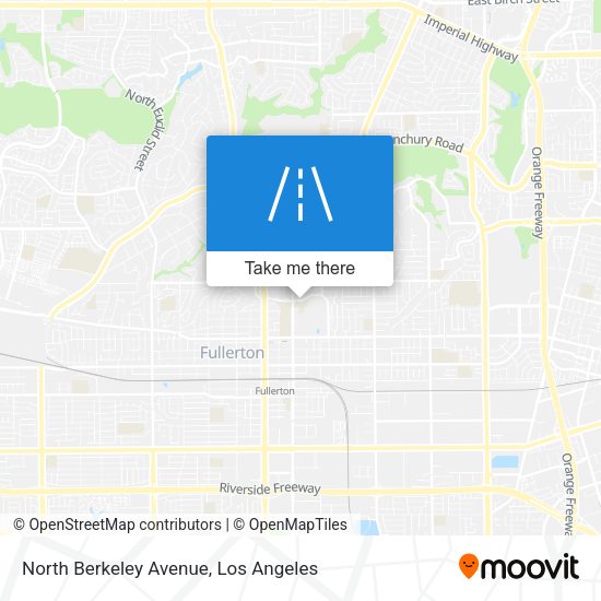North Berkeley Avenue map