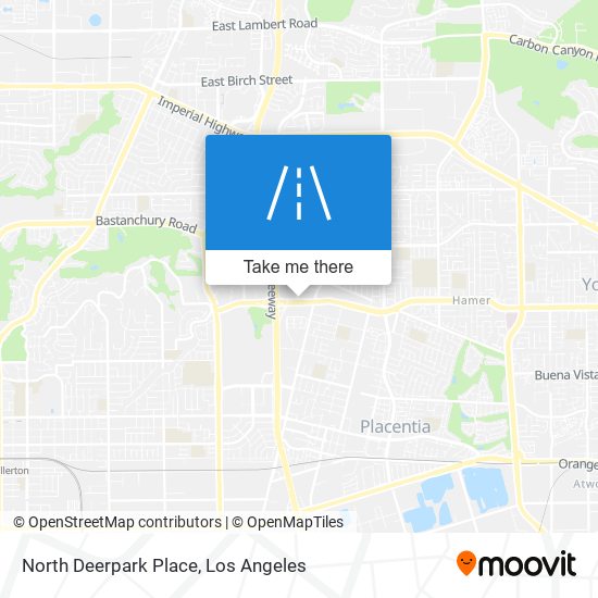 North Deerpark Place map