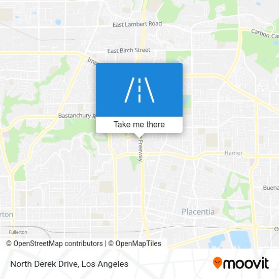 Mapa de North Derek Drive