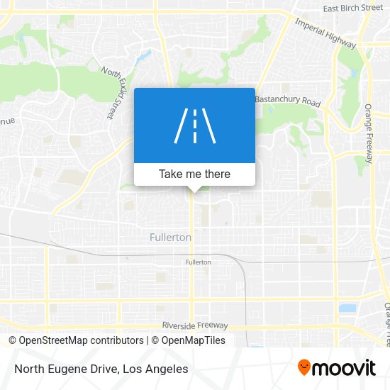 Mapa de North Eugene Drive