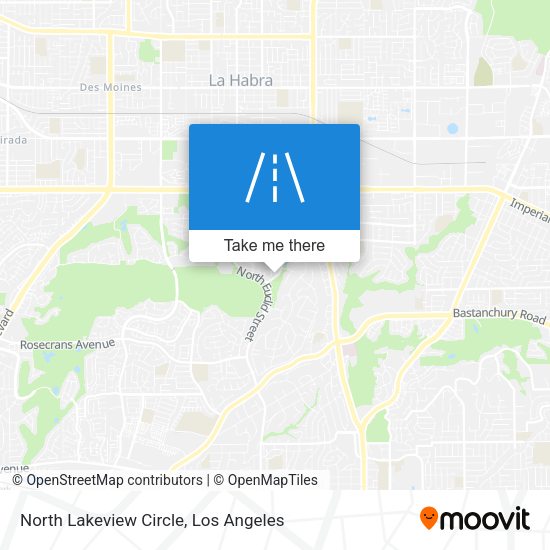 Mapa de North Lakeview Circle