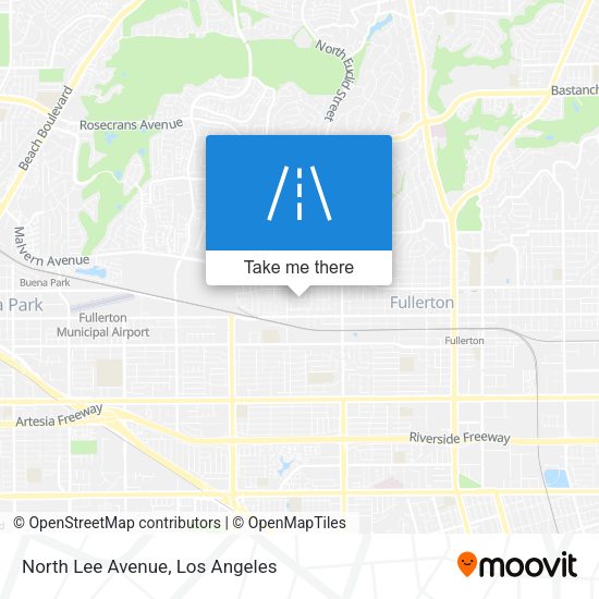 Mapa de North Lee Avenue