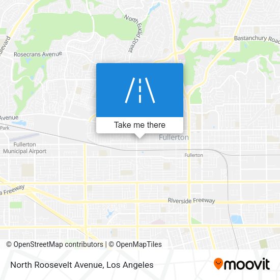 Mapa de North Roosevelt Avenue
