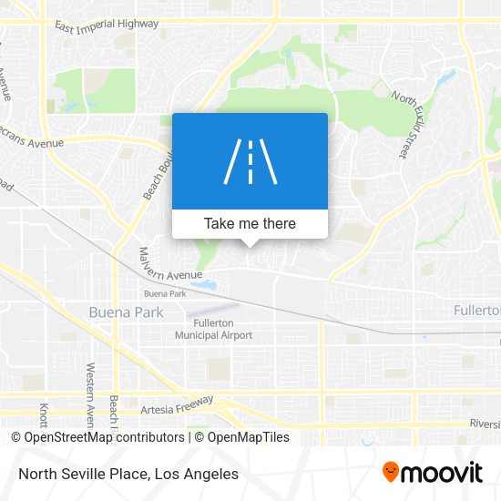 North Seville Place map