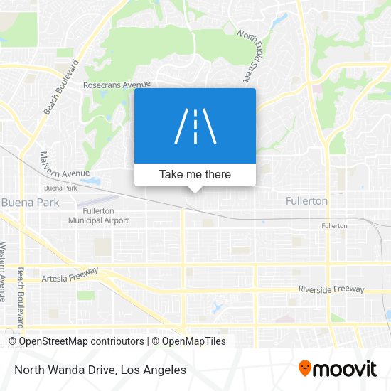 Mapa de North Wanda Drive
