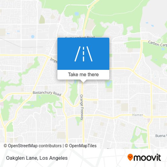 Mapa de Oakglen Lane