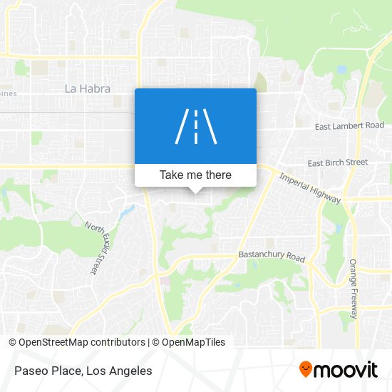 Mapa de Paseo Place