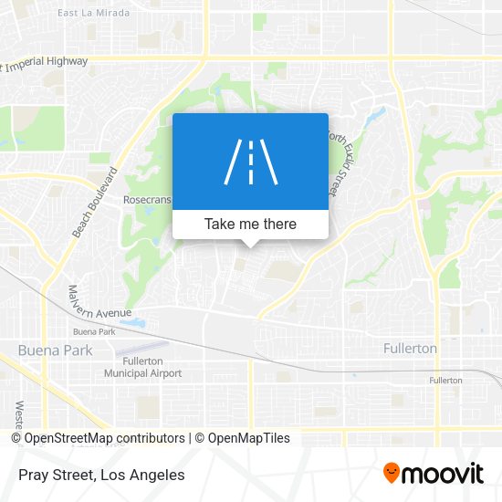 Mapa de Pray Street