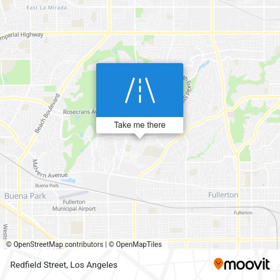 Redfield Street map