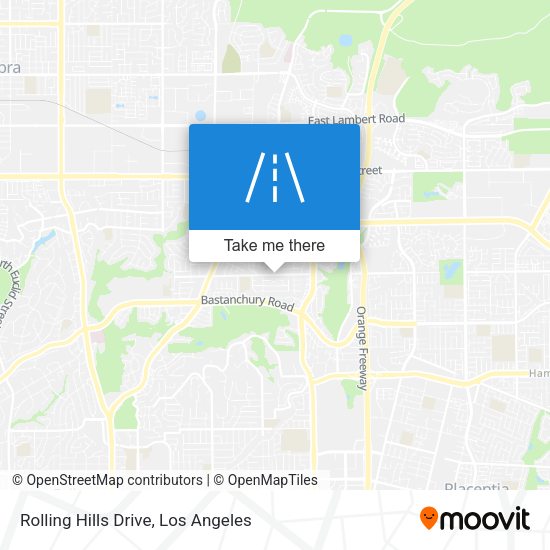 Mapa de Rolling Hills Drive