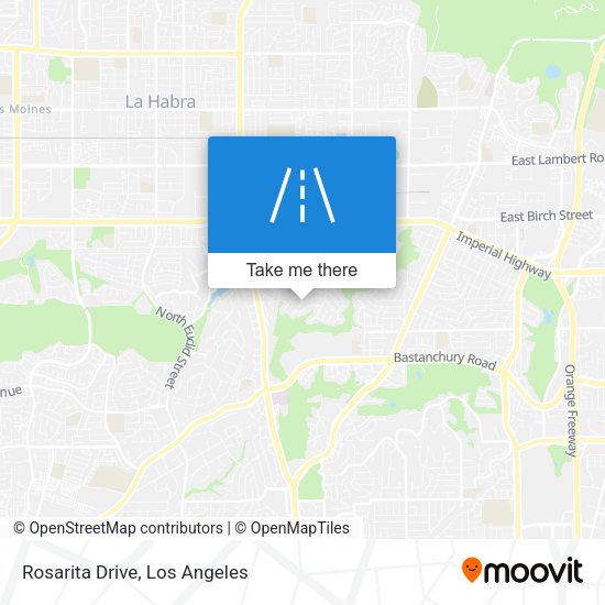 Mapa de Rosarita Drive