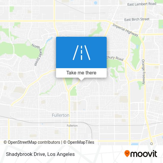 Shadybrook Drive map