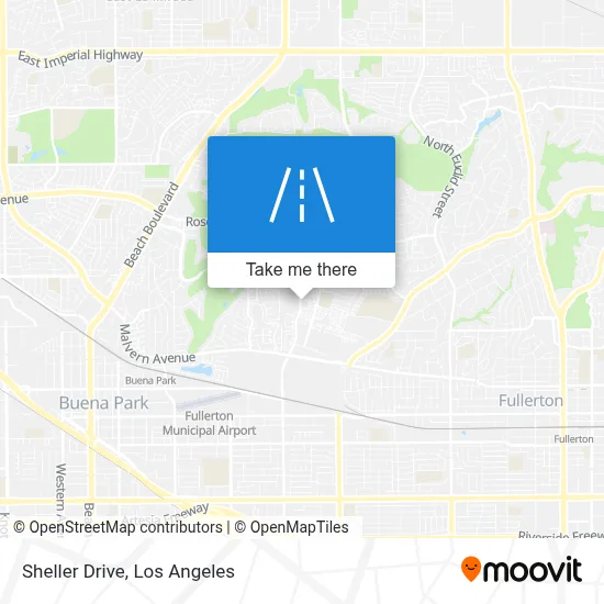 Sheller Drive map