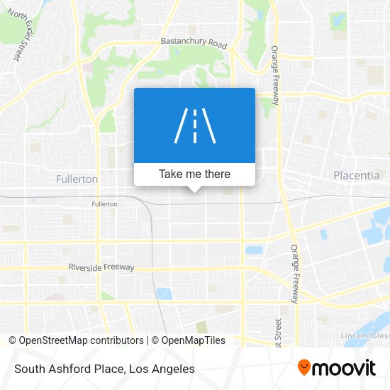 Mapa de South Ashford Place