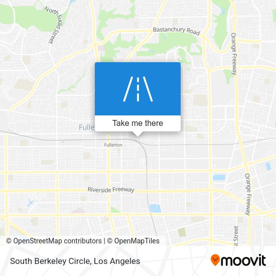 South Berkeley Circle map