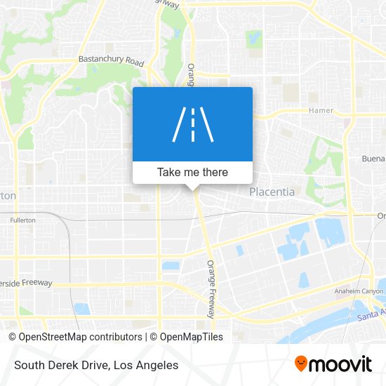 South Derek Drive map