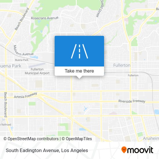 South Eadington Avenue map