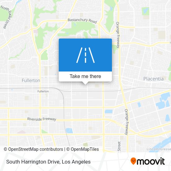 South Harrington Drive map