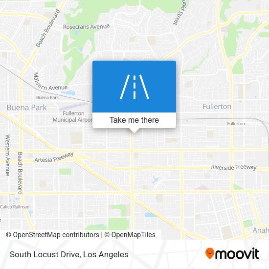 South Locust Drive map