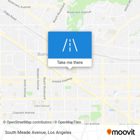 Mapa de South Meade Avenue