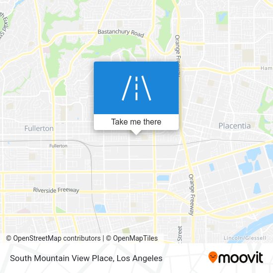 South Mountain View Place map