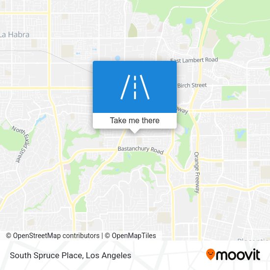 Mapa de South Spruce Place