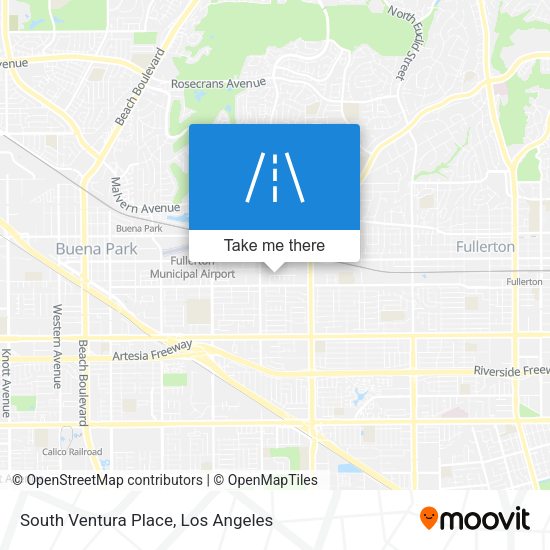 Mapa de South Ventura Place