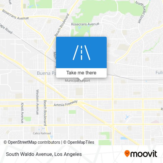 South Waldo Avenue map