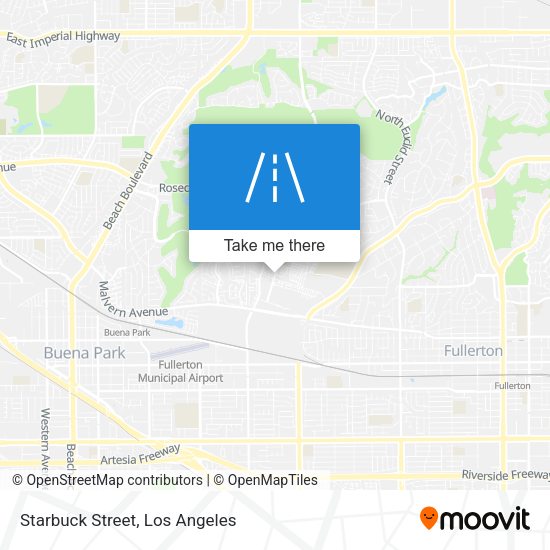 Mapa de Starbuck Street