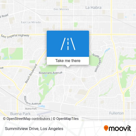 Summitview Drive map