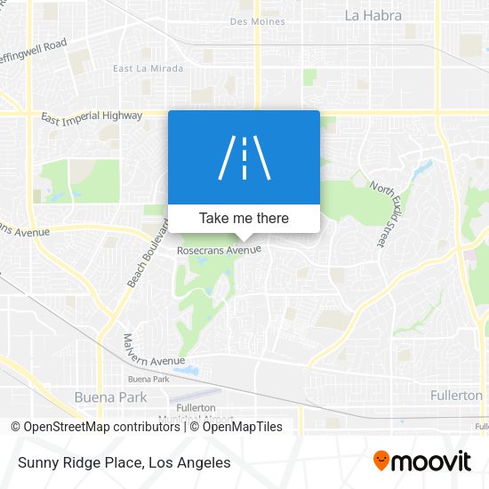 Sunny Ridge Place map