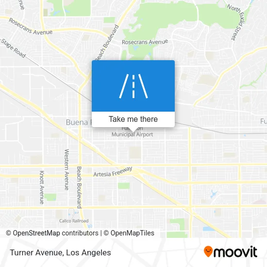Turner Avenue map
