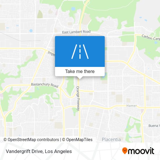 Mapa de Vandergrift Drive