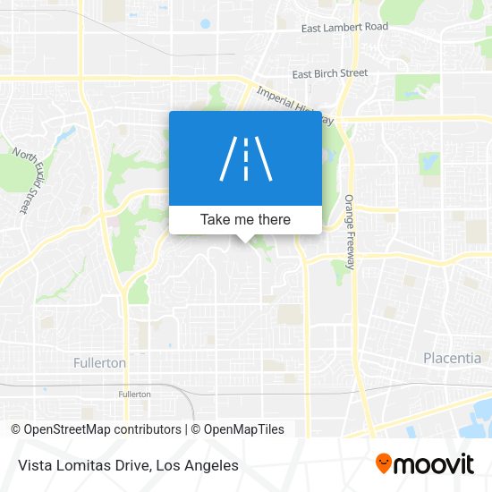Vista Lomitas Drive map