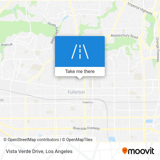 Vista Verde Drive map