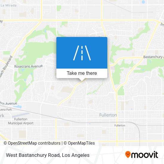 Mapa de West Bastanchury Road