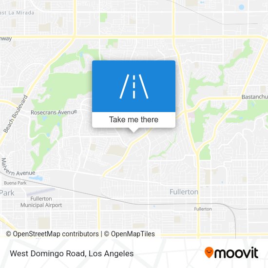 Mapa de West Domingo Road