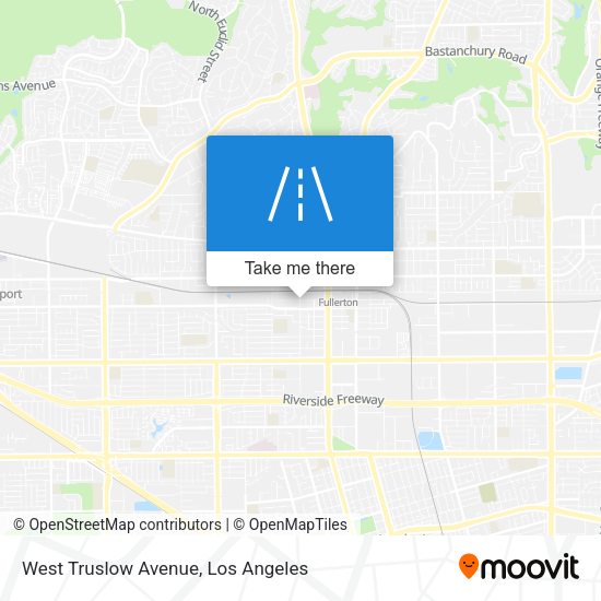West Truslow Avenue map