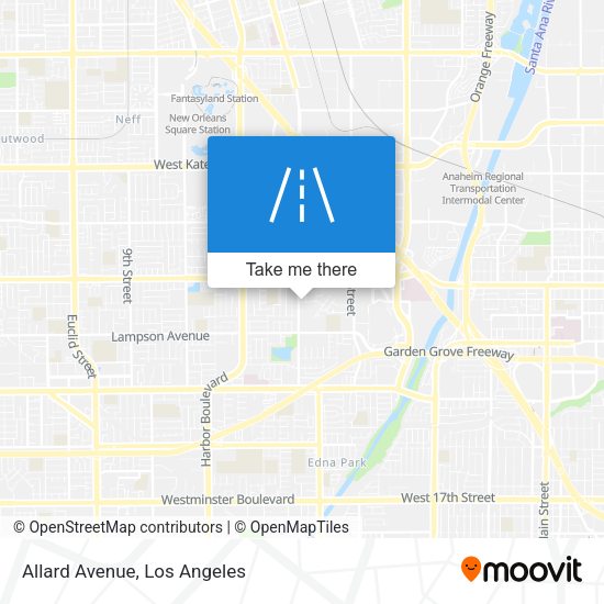 Mapa de Allard Avenue