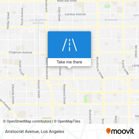 Mapa de Aristocrat Avenue
