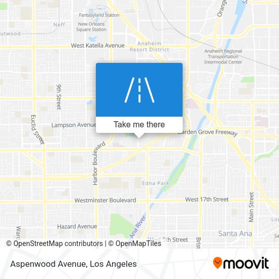 Mapa de Aspenwood Avenue