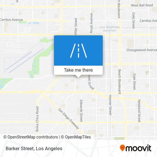 Mapa de Barker Street