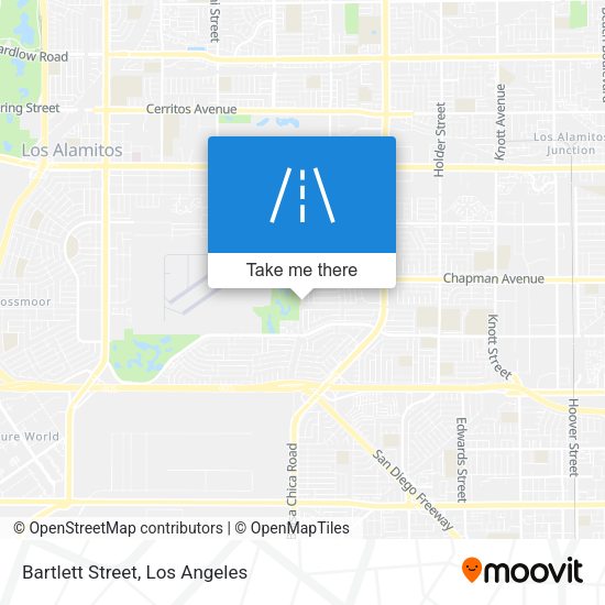 Bartlett Street map