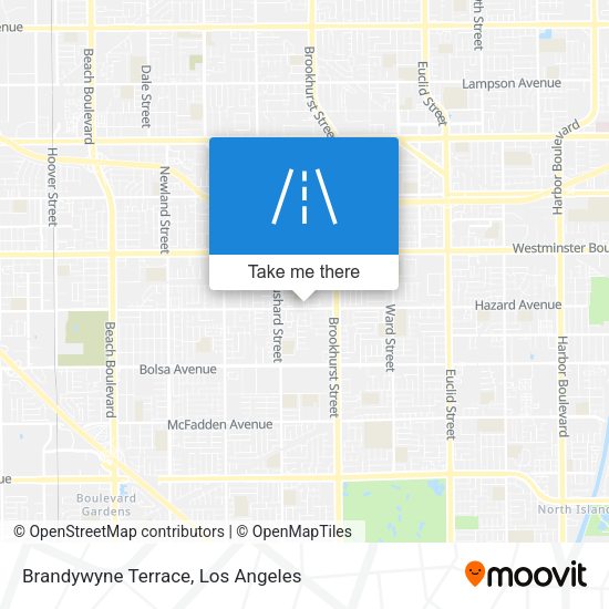 Brandywyne Terrace map