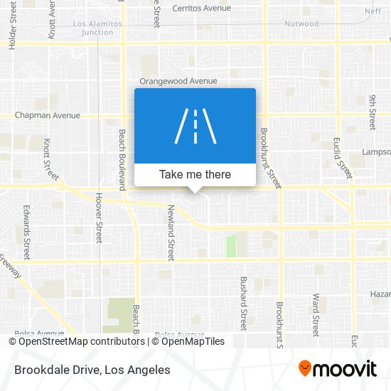 Brookdale Drive map