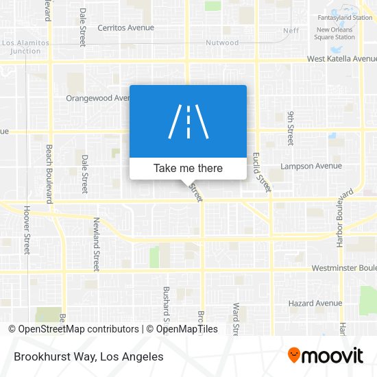 Mapa de Brookhurst Way