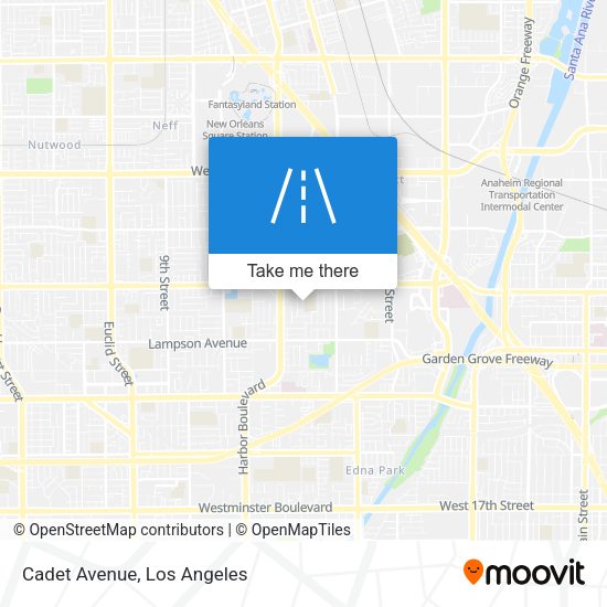 Mapa de Cadet Avenue