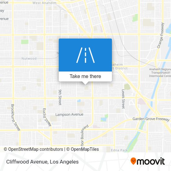 Cliffwood Avenue map