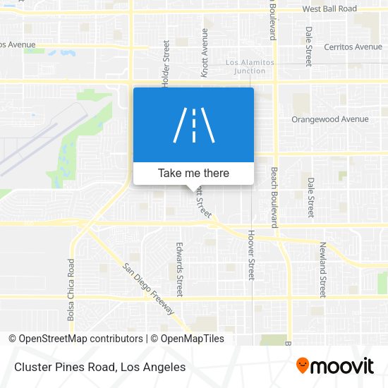 Mapa de Cluster Pines Road