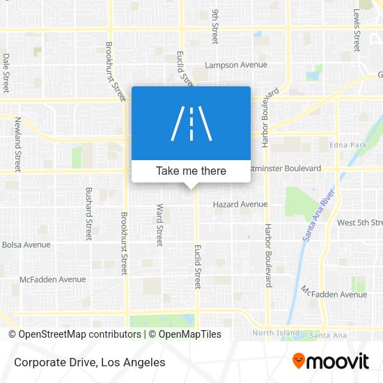 Mapa de Corporate Drive
